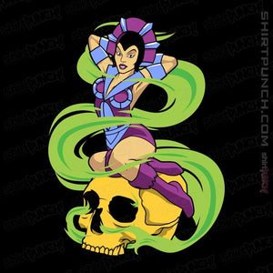 Daily_Deal_Shirts Magnets / 3"x3" / Black Sorceress Pinup