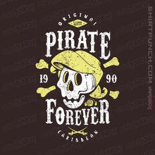 Load image into Gallery viewer, Shirts Magnets / 3&quot;x3&quot; / Dark Chocolate Pirate Forever
