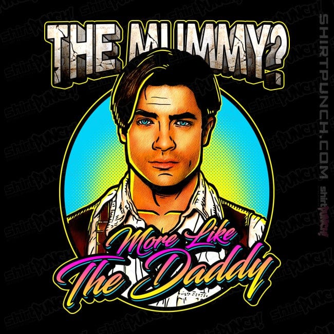 Secret_Shirts Magnets / 3"x3" / Black More Like The Daddy