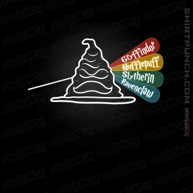 Shirts Magnets / 3"x3" / Black Dark Side Of The Hat