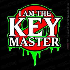 Daily_Deal_Shirts Magnets / 3"x3" / Black The Keymaster
