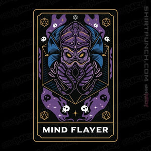 Shirts Magnets / 3"x3" / Black Mind Flayer Tarot