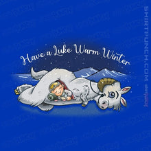 Load image into Gallery viewer, Secret_Shirts Magnets / 3&quot;x3&quot; / Royal Blue Have a Luke Warm Winter
