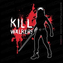 Load image into Gallery viewer, Shirts Magnets / 3&quot;x3&quot; / Black Kill Walkers
