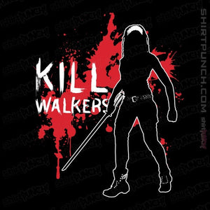 Shirts Magnets / 3"x3" / Black Kill Walkers