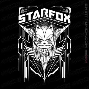 Shirts Magnets / 3"x3" / Black Starfox Crest