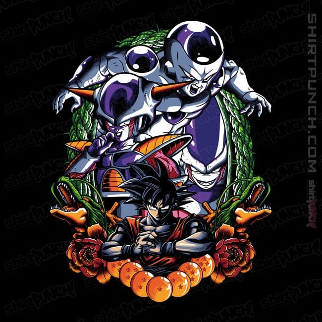 Shirts Magnets / 3"x3" / Black Frieza Crest