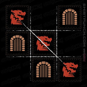 Secret_Shirts Magnets / 3"x3" / Black Three In A Row