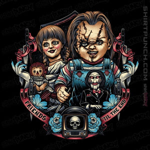 Daily_Deal_Shirts Magnets / 3"x3" / Black The Dolls