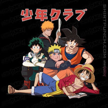 Load image into Gallery viewer, Secret_Shirts Magnets / 3&quot;x3&quot; / Black Shonen Club
