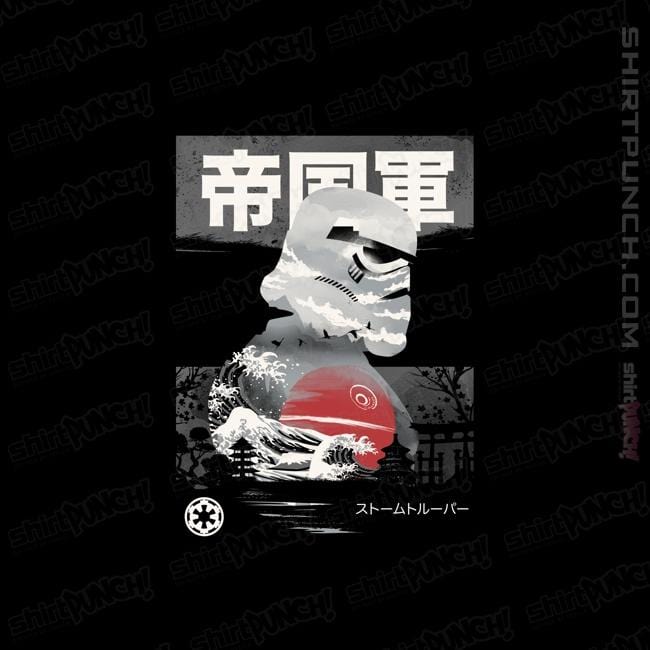 Shirts Magnets / 3"x3" / Black Edo Stormtrooper