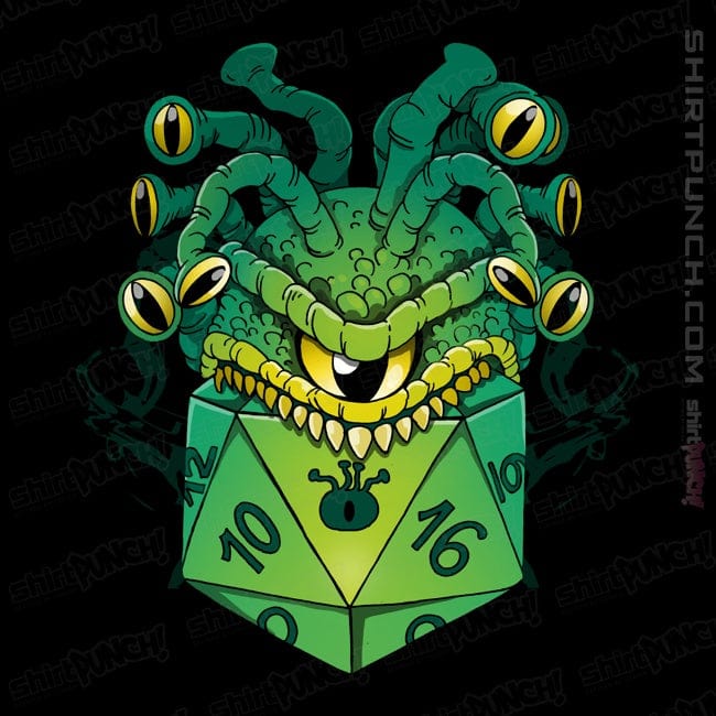 Secret_Shirts Magnets / 3"x3" / Black Monster Dice