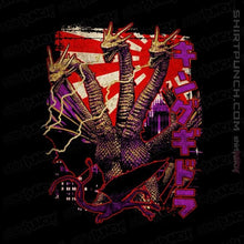 Load image into Gallery viewer, Shirts Magnets / 3&quot;x3&quot; / Black Pop Ghidorah
