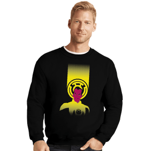 Shirts Crewneck Sweater, Unisex / Small / Black Fear