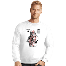 Load image into Gallery viewer, Daily_Deal_Shirts Crewneck Sweater, Unisex / Small / White Rebel Combat Academy
