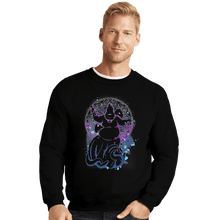 Load image into Gallery viewer, Shirts Crewneck Sweater, Unisex / Small / Black Dark Ursula
