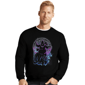 Shirts Crewneck Sweater, Unisex / Small / Black Dark Ursula