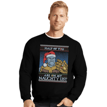 Load image into Gallery viewer, Shirts Crewneck Sweater, Unisex / Small / Black Half Of You
