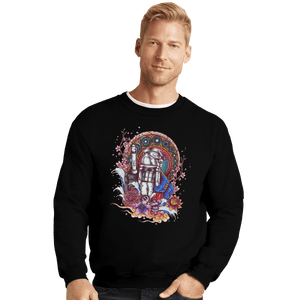 Shirts Crewneck Sweater, Unisex / Small / Black RX78 Ornate