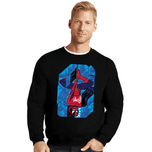 Daily_Deal_Shirts Crewneck Sweater, Unisex / Small / Black Peter Verse