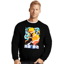 Load image into Gallery viewer, Shirts Crewneck Sweater, Unisex / Small / Black Zenitsu
