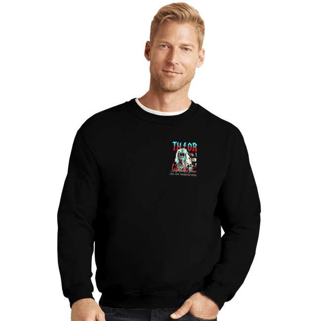 Daily_Deal_Shirts Crewneck Sweater, Unisex / Small / Black L&T Tour '22