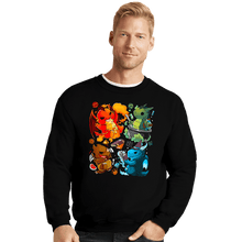 Load image into Gallery viewer, Shirts Crewneck Sweater, Unisex / Small / Black Dragon Roleplay
