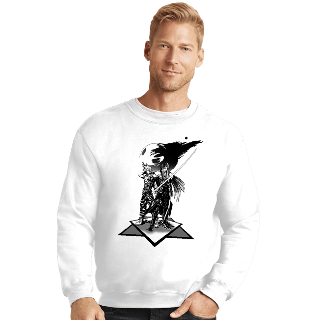 Shirts Crewneck Sweater, Unisex / Small / White Soldiers