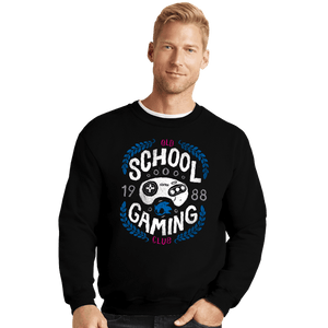 Shirts Crewneck Sweater, Unisex / Small / Black Genesis Gaming Club