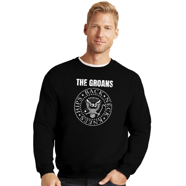 Secret_Shirts Crewneck Sweater, Unisex / Small / Black The Groans