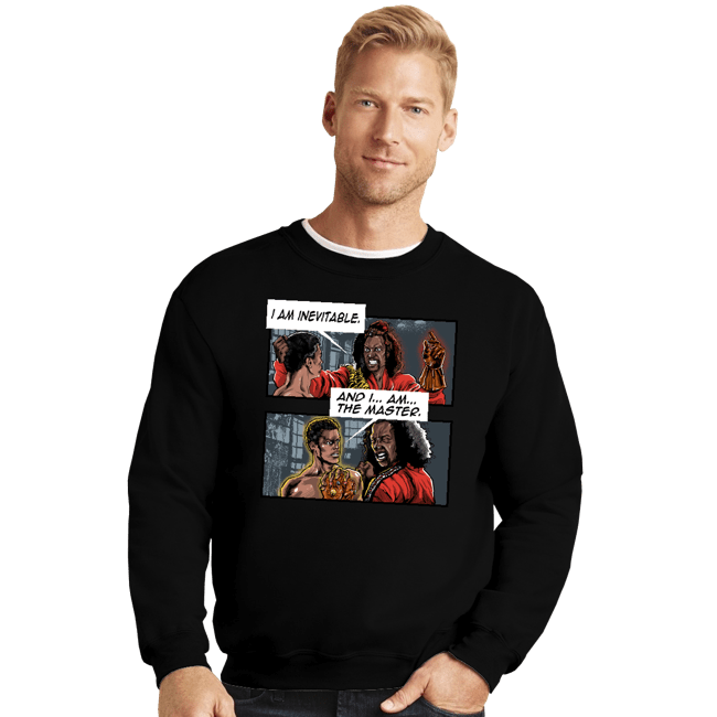 Secret_Shirts Crewneck Sweater, Unisex / Small / Black I Am The Master