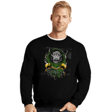 Load image into Gallery viewer, Shirts Crewneck Sweater, Unisex / Small / Black Doom Style
