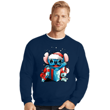 Load image into Gallery viewer, Daily_Deal_Shirts Crewneck Sweater, Unisex / Small / Navy The Christmas Experiment

