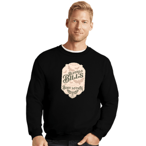 Shirts Crewneck Sweater, Unisex / Small / Black Bill's Lotion
