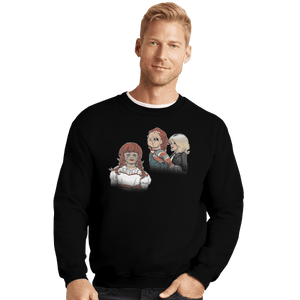 Shirts Crewneck Sweater, Unisex / Small / Black Chucky's Girl