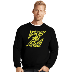 Shirts Crewneck Sweater, Unisex / Small / Black Ddjvigo's Heroes and Villains