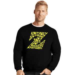 Shirts Crewneck Sweater, Unisex / Small / Black Ddjvigo's Heroes and Villains