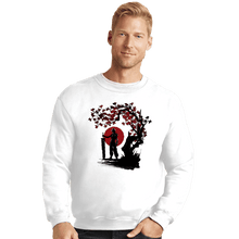 Load image into Gallery viewer, Shirts Crewneck Sweater, Unisex / Small / White Ex-Soldier Under The Sun
