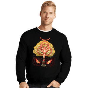 Daily_Deal_Shirts Crewneck Sweater, Unisex / Small / Black The Erdtree