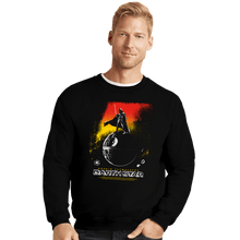 Load image into Gallery viewer, Daily_Deal_Shirts Crewneck Sweater, Unisex / Small / Black Darth Star
