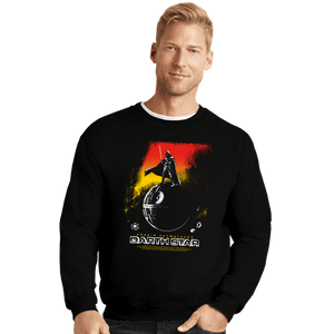 Daily_Deal_Shirts Crewneck Sweater, Unisex / Small / Black Darth Star