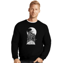 Load image into Gallery viewer, Shirts Crewneck Sweater, Unisex / Small / Black The Kiss Of Death

