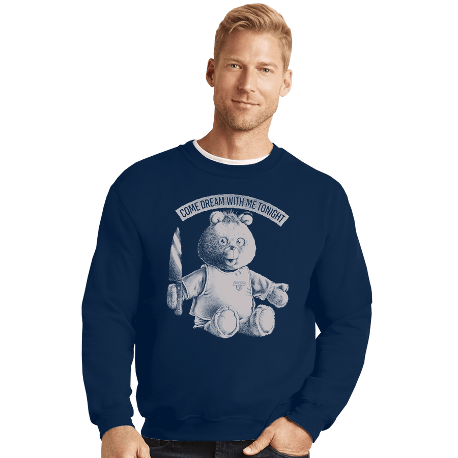 Shirts Crewneck Sweater, Unisex / Small / Navy Come Dream with Me