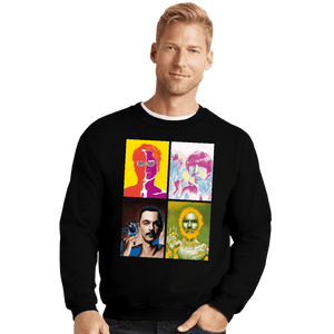 Daily_Deal_Shirts Crewneck Sweater, Unisex / Small / Black Nerdy 4