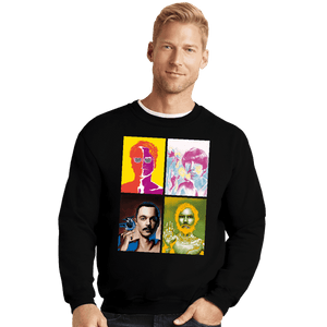 Daily_Deal_Shirts Crewneck Sweater, Unisex / Small / Black Nerdy 4