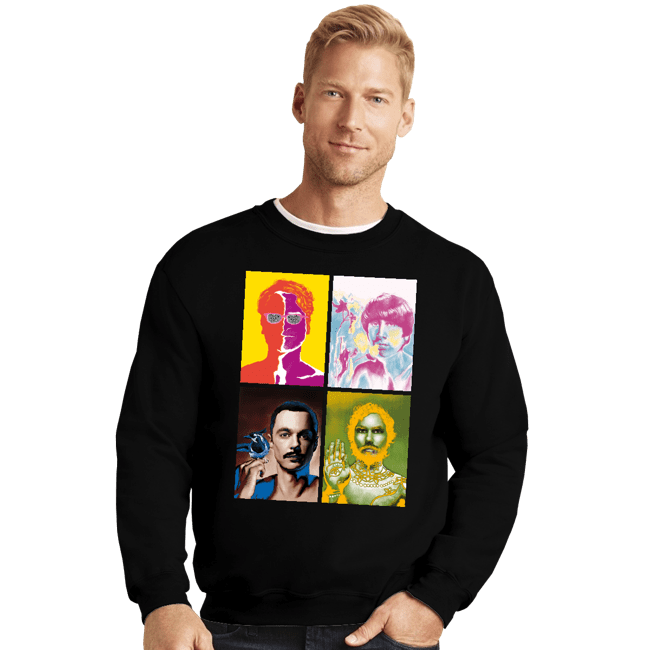 Daily_Deal_Shirts Crewneck Sweater, Unisex / Small / Black Nerdy 4