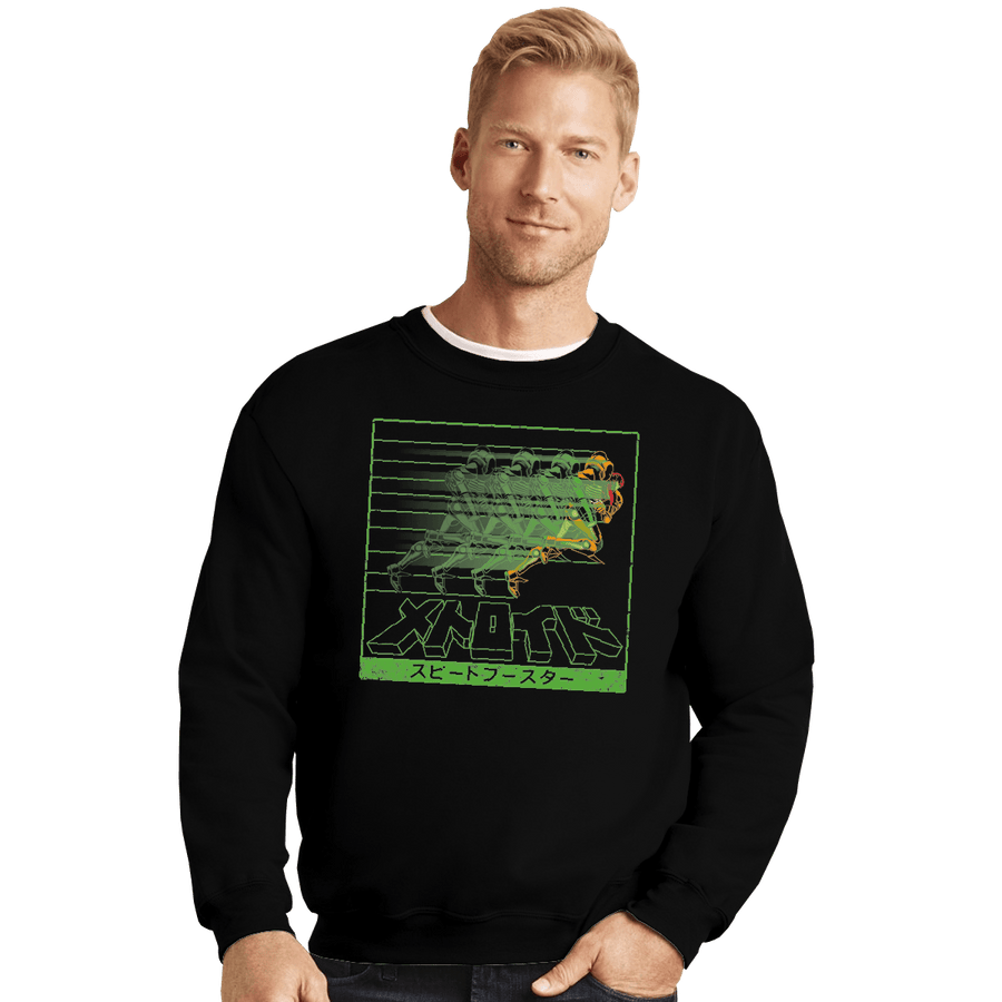 Shirts Crewneck Sweater, Unisex / Small / Black Speed Booster Get