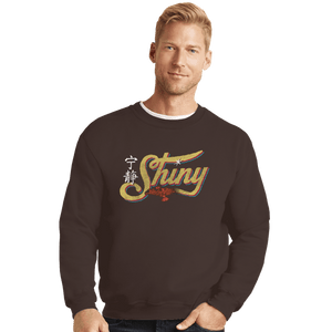 Daily_Deal_Shirts Crewneck Sweater, Unisex / Small / Dark Chocolate The Firefly Ballad