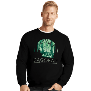 Shirts Crewneck Sweater, Unisex / Small / Black Forgotten Swamps