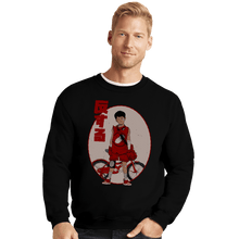 Load image into Gallery viewer, Shirts Crewneck Sweater, Unisex / Small / Black Kaneda Rebel
